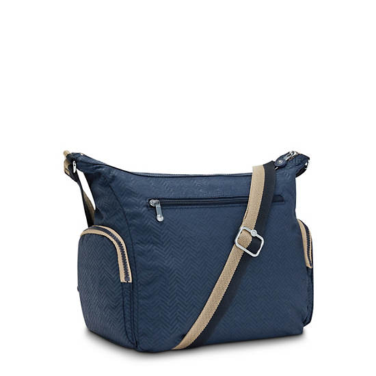 Kipling Gabbie Crossbodytassen Blauw | BE 1150KO